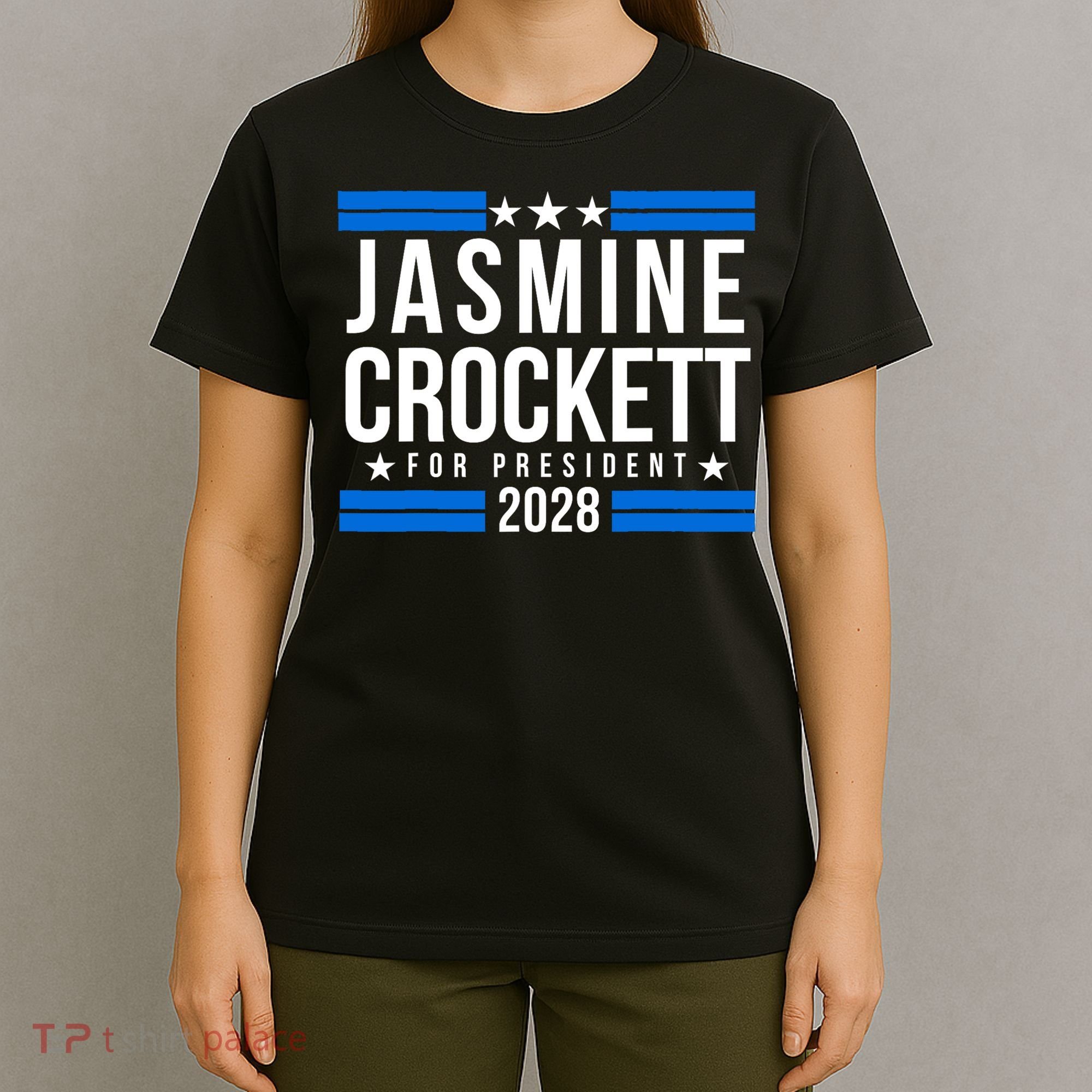 Jasmine Crockett For President 2028, Jasmine Crockett 2028 T-Shirt