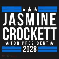 Jasmine Crockett For President 2028, Jasmine Crockett 2028 T-Shirt thumb 7