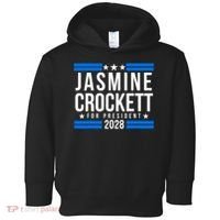 Jasmine Crockett For President 2028, Jasmine Crockett 2028 Toddler Hoodie thumb 0