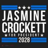 Jasmine Crockett For President 2028, Jasmine Crockett 2028 Golf Towel thumb 3