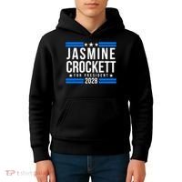 Jasmine Crockett For President 2028, Jasmine Crockett 2028 Kids Hoodie thumb 4
