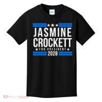 Jasmine Crockett For President 2028, Jasmine Crockett 2028 Kids T-Shirt thumb 0