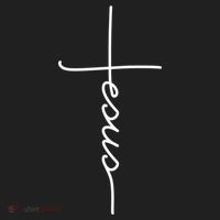 Jesus Christ Faith Christian Cross Logo Hat thumb 2