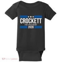 Jasmine Crockett For President 2028 Jasmine Crockett 2028 Baby Bodysuit thumb 0