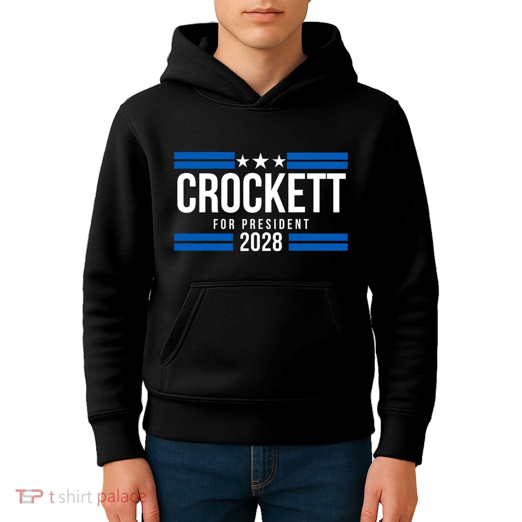 Jasmine Crockett For President 2028 Jasmine Crockett 2028 Kids Hoodie