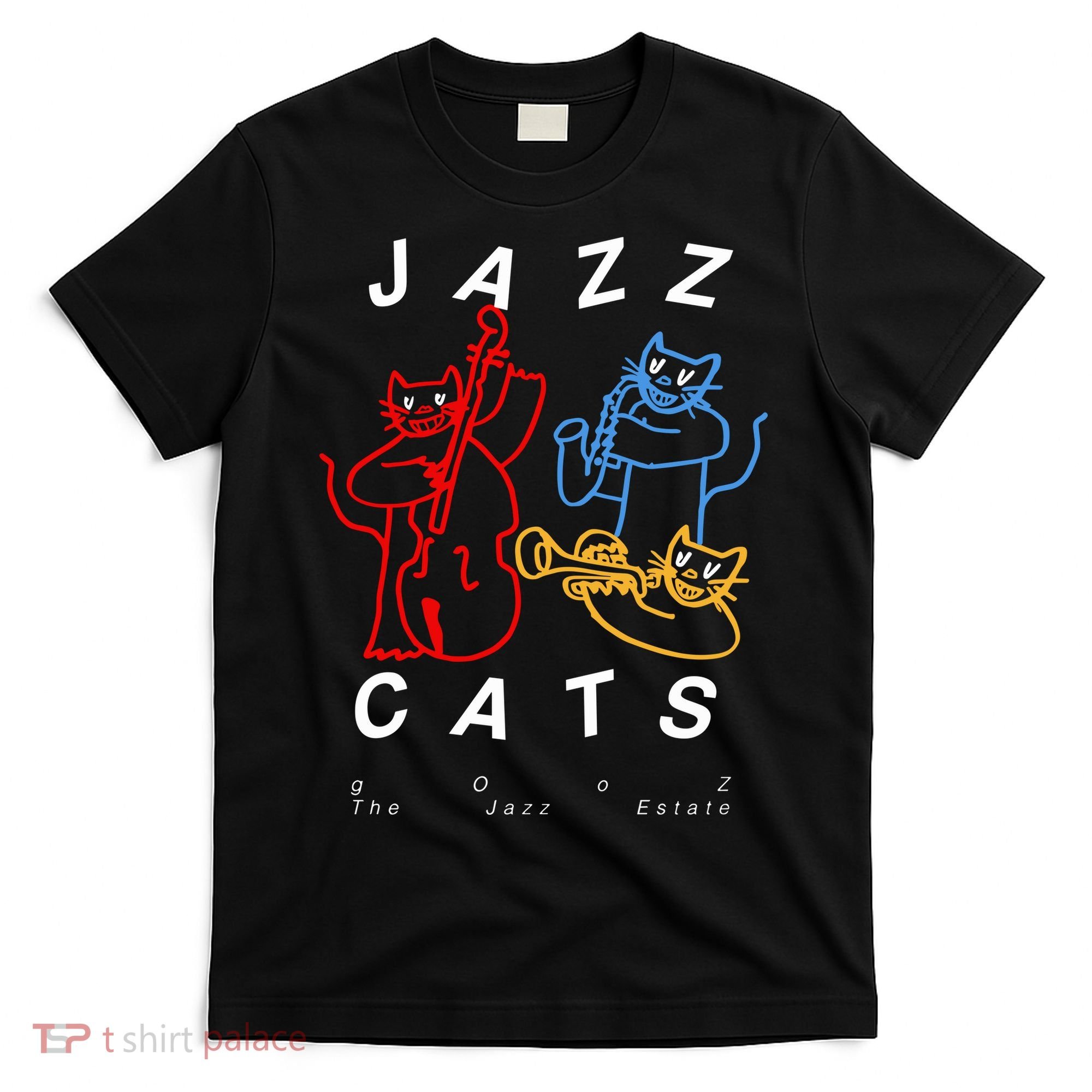 Jazz Cats Gooz The Jazz Estate T-Shirt