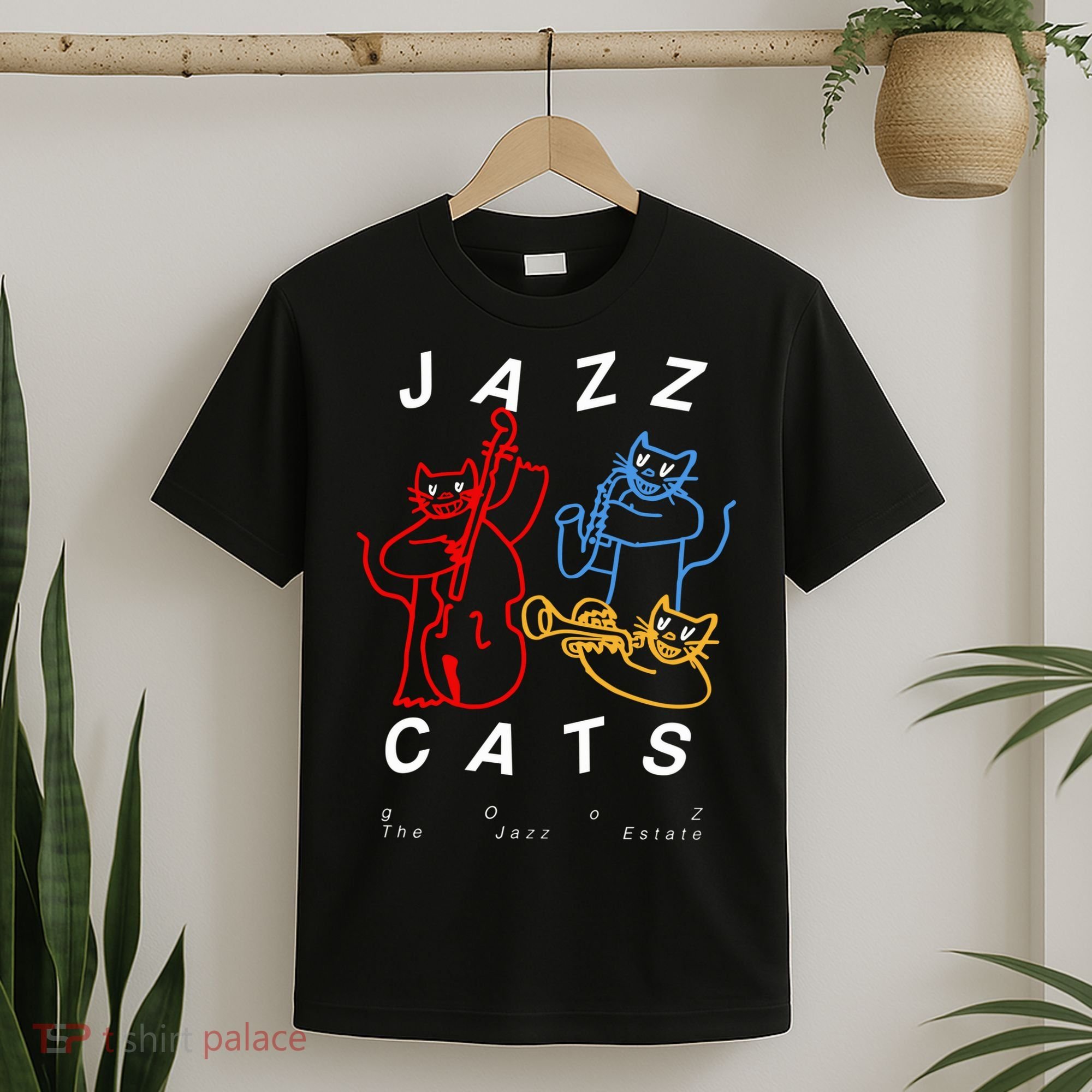 Jazz Cats Gooz The Jazz Estate T-Shirt