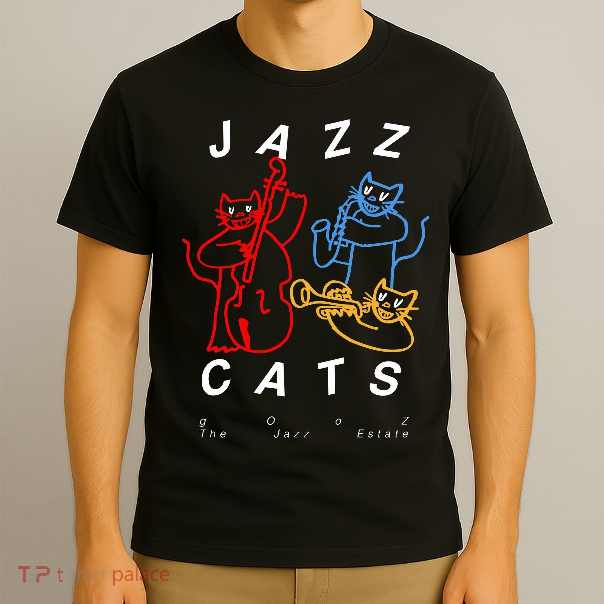 Jazz Cats Gooz The Jazz Estate T-Shirt