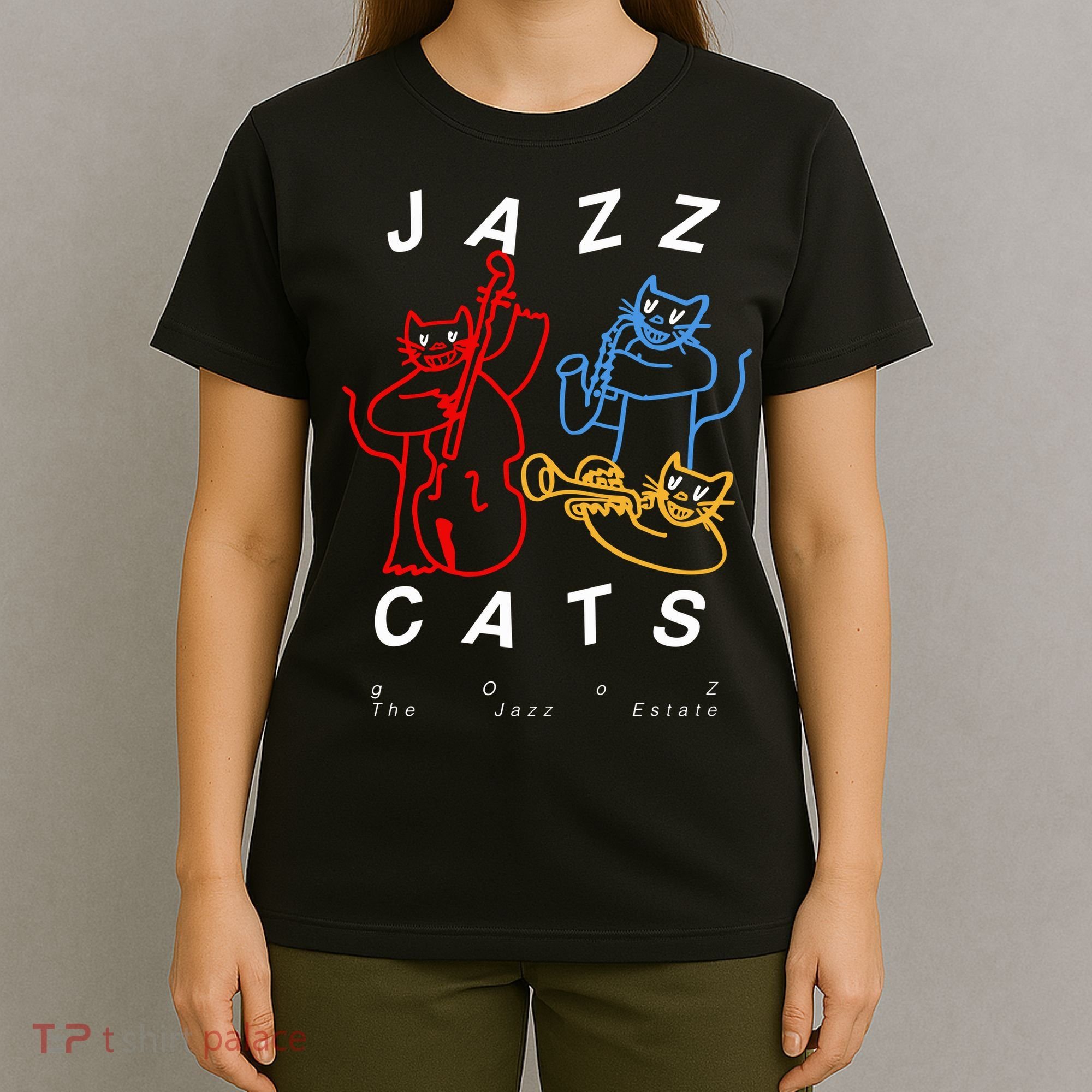 Jazz Cats Gooz The Jazz Estate T-Shirt