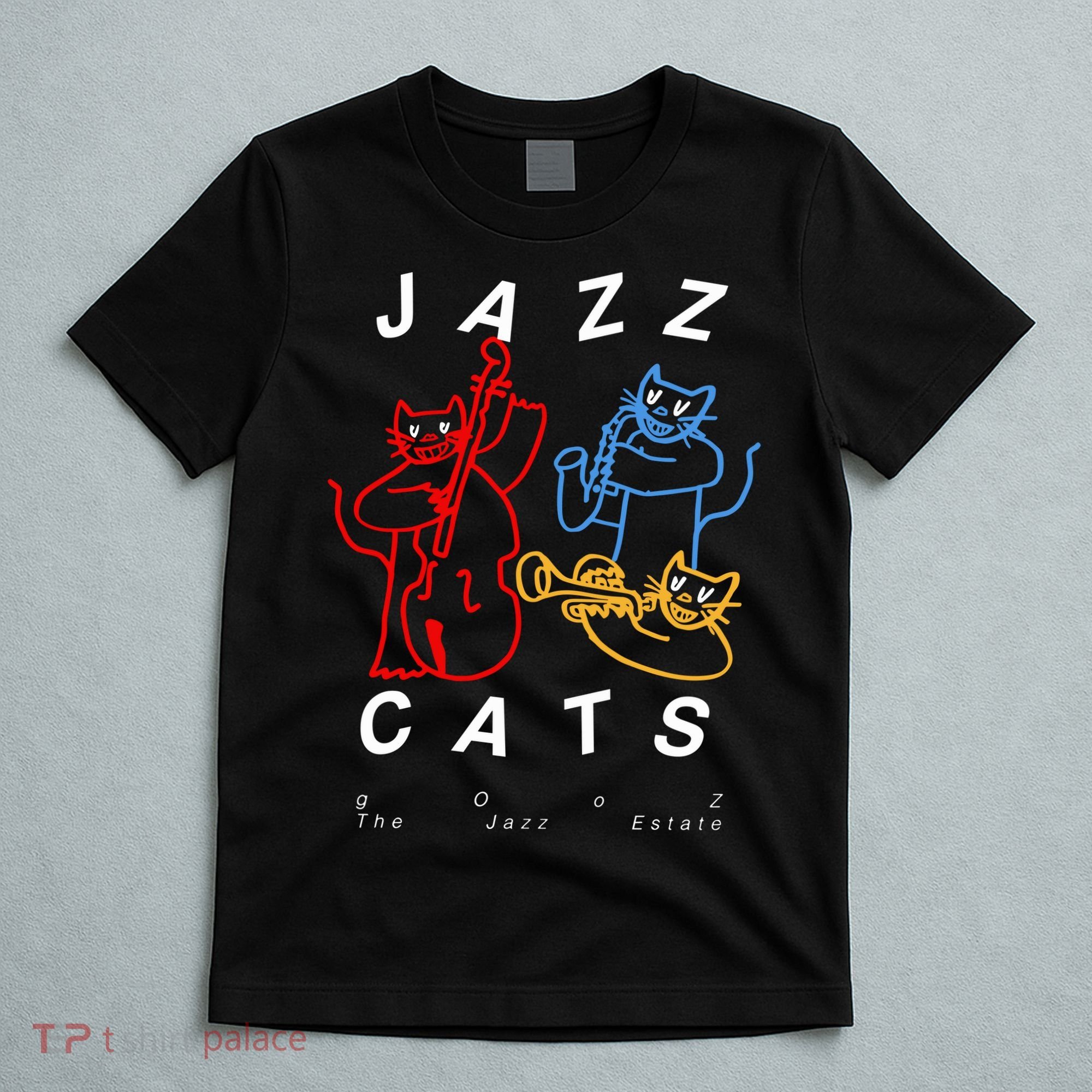 Jazz Cats Gooz The Jazz Estate T-Shirt