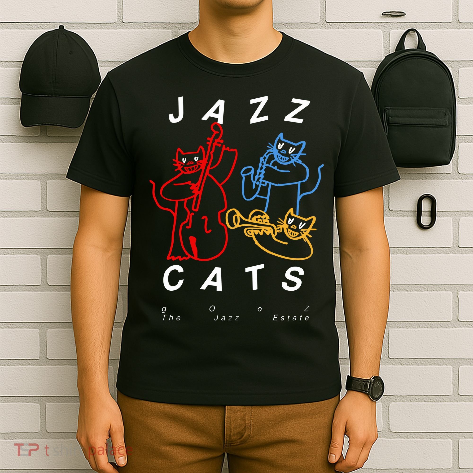Jazz Cats Gooz The Jazz Estate T-Shirt