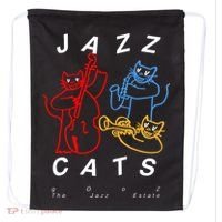 Jazz Cats Gooz The Jazz Estate Drawstring Bag thumb 0