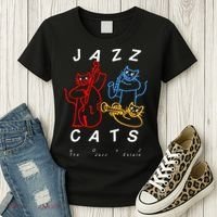 Jazz Cats Gooz The Jazz Estate Women's T-Shirt thumb 3