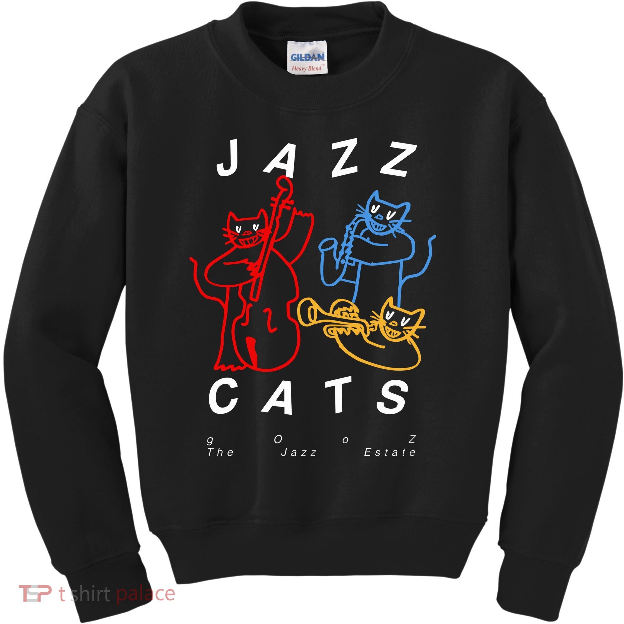 Jazz Cats Gooz The Jazz Estate Kids Sweatshirt