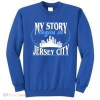 Jersey City Gift Born In Jersey City Gift Sweatshirt thumb 0