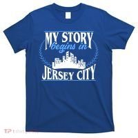 Jersey City Gift Born In Jersey City Gift T-Shirt thumb 0