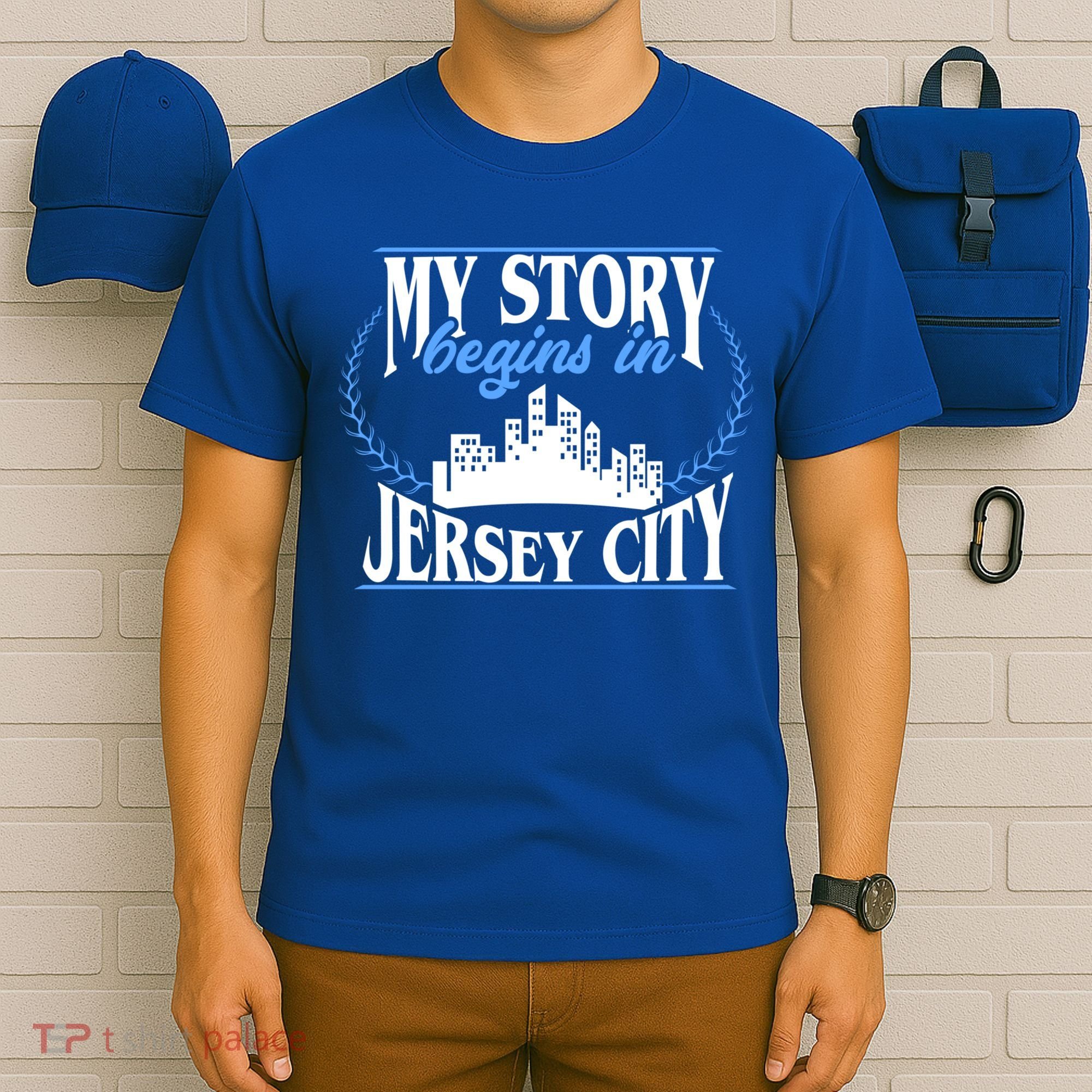 Jersey City Gift Born In Jersey City Gift T-Shirt