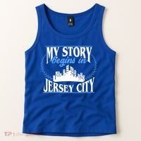 Jersey City Gift Born In Jersey City Gift Tank Top thumb 2