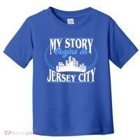 Jersey City Gift Born In Jersey City Gift Toddler T-Shirt thumb 0