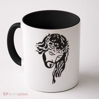 Jesus Christ God Love Face Religion Faith Graphic Coffee Mug thumb 0
