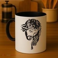 Jesus Christ God Love Face Religion Faith Graphic Coffee Mug thumb 4
