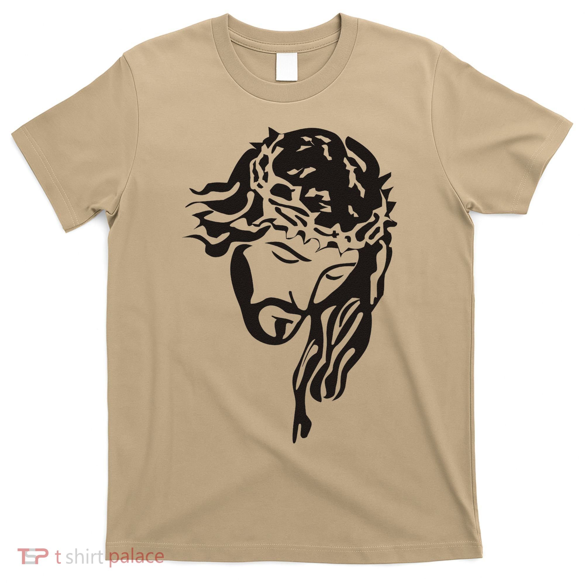 Jesus Christ God Love Face Religion Faith Graphic T-Shirt