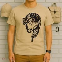 Jesus Christ God Love Face Religion Faith Graphic T-Shirt thumb 6