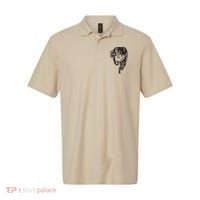Jesus Christ God Love Face Religion Faith Graphic Polo thumb 0