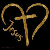 Jesus Cross Heart Christianity Coaster thumb 2