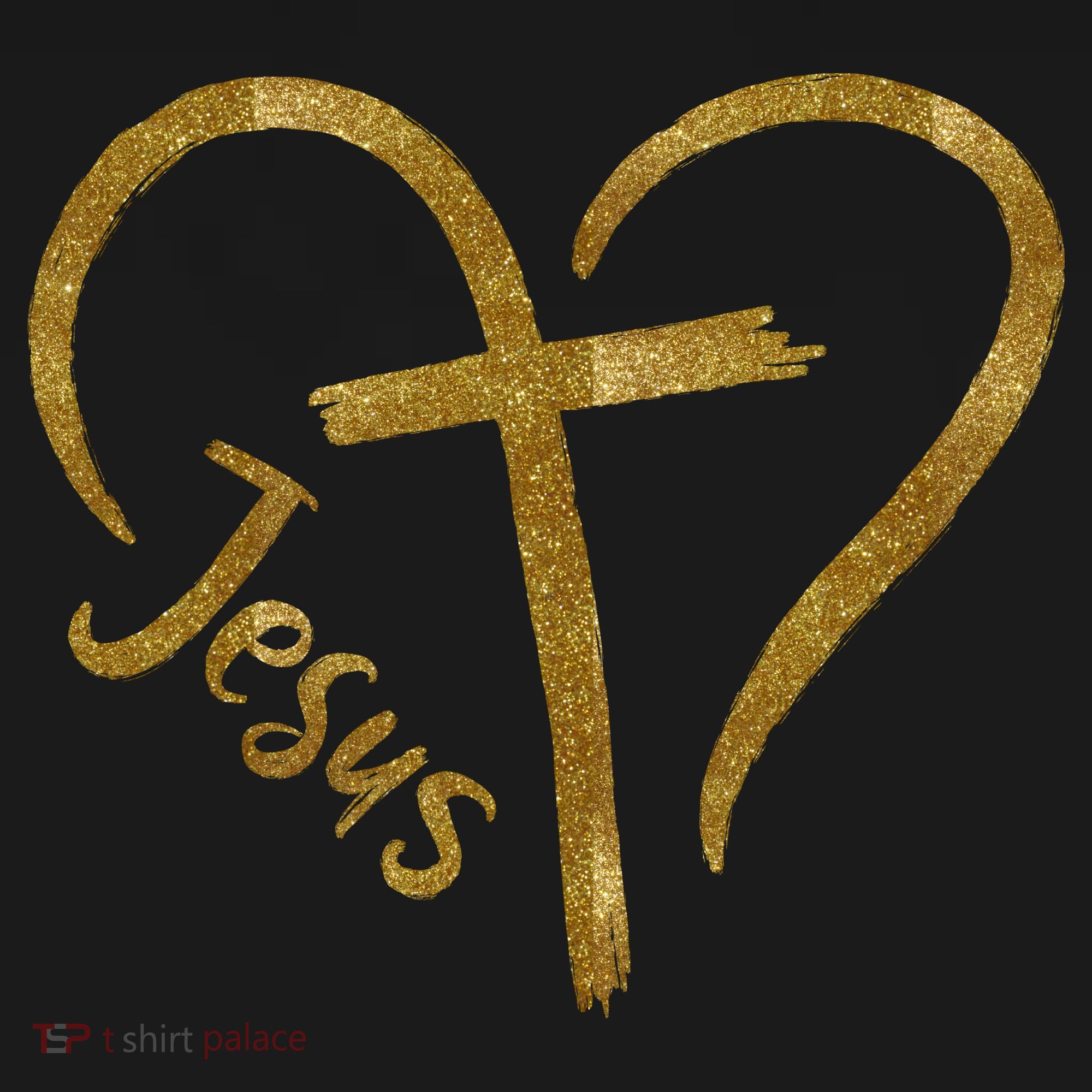 Jesus Cross Heart Christianity Tote Bag