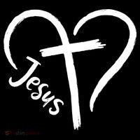 Jesus Cross Heart Women's Hoodie thumb 2