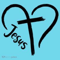 Jesus Cross Heart Long Sleeve Shirt thumb 2