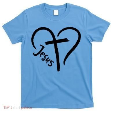 Jesus Cross Heart T-Shirt