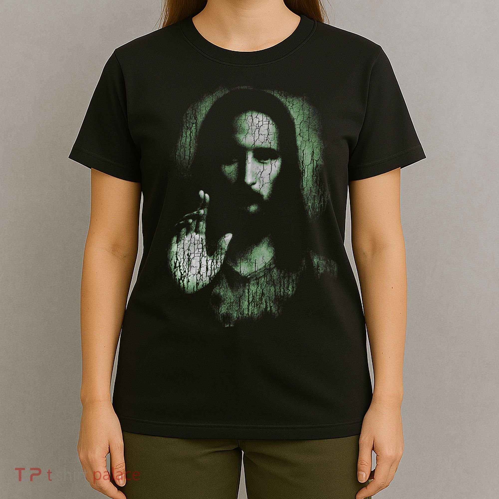 Jesus Christ Holy Face Blessing Christian Faith  T-Shirt