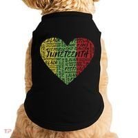Juneteenth Celebrate Heart Black History Doggie Tank thumb 0