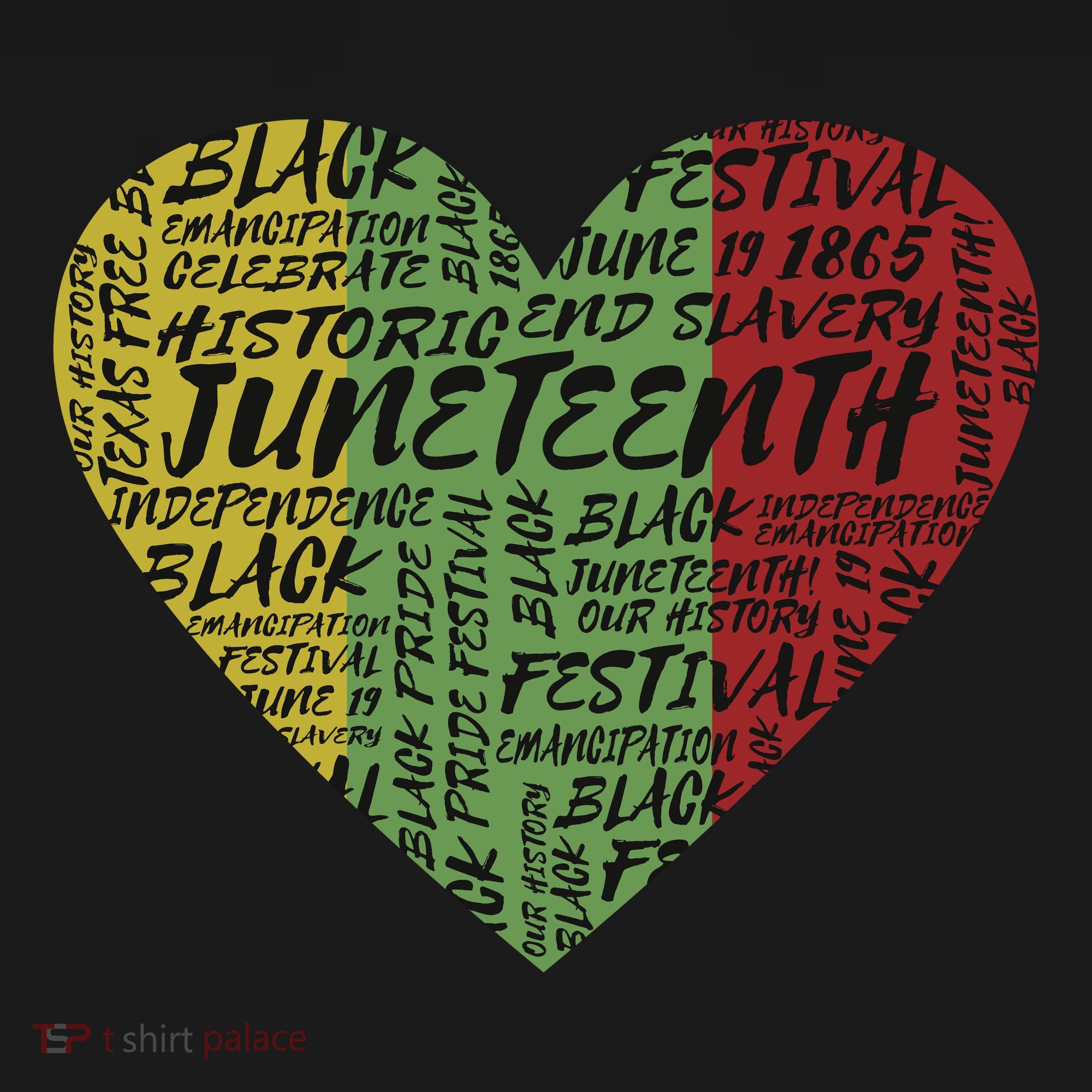 Juneteenth Celebrate Heart Black History Doggie Tank