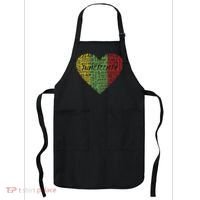 Juneteenth Celebrate Heart Black History Apron thumb 0