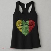 Juneteenth Celebrate Heart Black History Women's Tank Top thumb 3