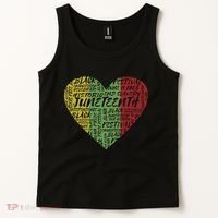Juneteenth Celebrate Heart Black History Tank Top thumb 2