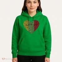 Juneteenth Celebrate Heart Black History Hoodie thumb 5