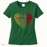 Juneteenth Celebrate Heart Black History Women's T-Shirt thumb 0