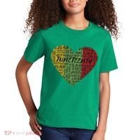 Juneteenth Celebrate Heart Black History Kids T-Shirt thumb 2