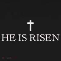 Jesus Christian He Is Risen Bucket Hat thumb 4