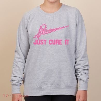 Just Cure It Breast Cancer Women's Sweatshirt