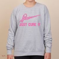 Just Cure It Breast Cancer Women's Sweatshirt thumb 0