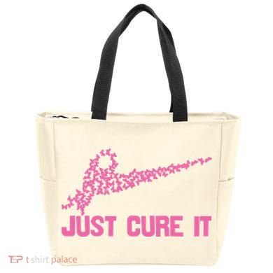 Just Cure It Breast Cancer Tote Bag