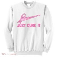 Just Cure It Breast Cancer Sweatshirt thumb 0