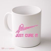 Just Cure It Breast Cancer Coffee Mug thumb 0