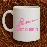 Just Cure It Breast Cancer Coffee Mug thumb 2