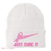 Just Cure It Breast Cancer Beanie thumb 0